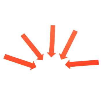 Preview: Markiersymbole - Markierpfeile 5 Stück im Set
