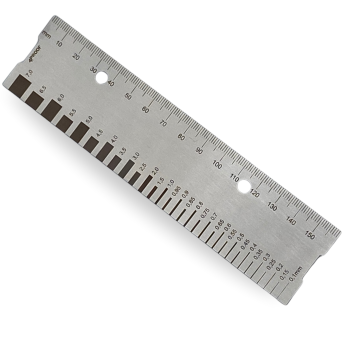 Risslineal Edelstahl