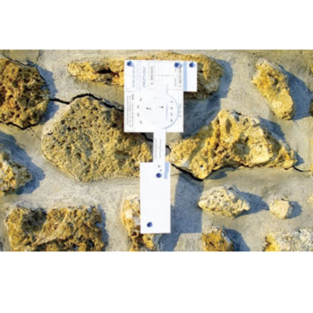 Riss-Messlehre G6 montiert