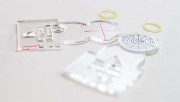 Rissmonitor SPEED - 10er Pack für den Innenbereich incl. Kleber
