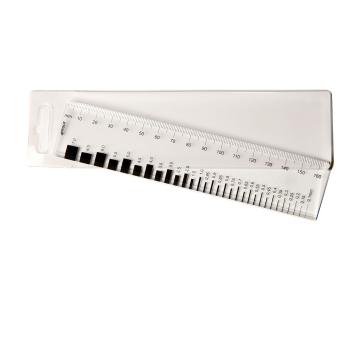 Risslineal Acryl - schwarze Schrift