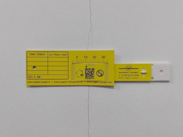 Rissmonitor G1.1  -Rissmesslehre - für den Innenbereich